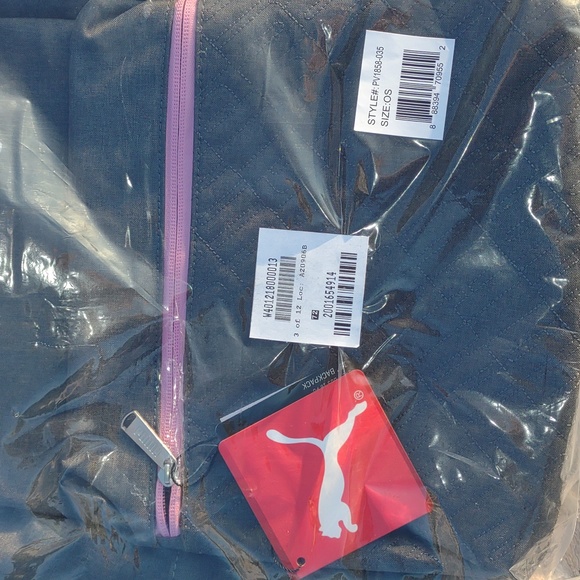 ๐PUMA EVERCAT Rhythm Backpack in Pink/Gray/Silver - Picture 6 of 12